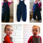 Baby Dungarees Free Sewing Pattern