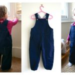 Baby Dungarees Free Sewing Pattern