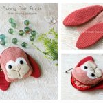 Bunny Coin Purse Free Sewing Pattern