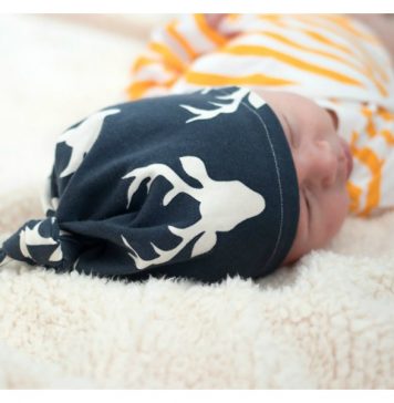 Easy Knotted Baby Hat Free Sewing Pattern