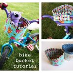 Bicycle Bucket Free Sewing Pattern