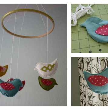 Birdie Mobile Free Sewing Pattern