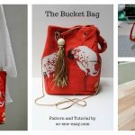 Bucket Bag Free Sewing Pattern