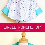 Circle Poncho Raincoat Free Sewing Pattern
