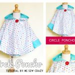 Circle Poncho Raincoat Free Sewing Pattern