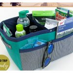 Divided and Structured Fabric Basket Free Sewing Pattern