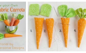 Fabric Carrot Free Sewing Pattern