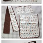 Laminated Messenger Bag Free Sewing Pattern