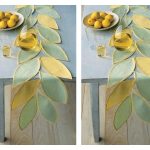 Leafy Table Runner Free Sewing Pattern