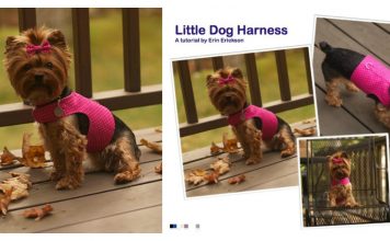 Little Dog Harness Free Sewing Pattern