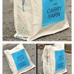 Yarn Tote Free Sewing Pattern