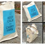 Yarn Tote Free Sewing Pattern