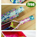 Zola Pen Case Free Sewing Pattern