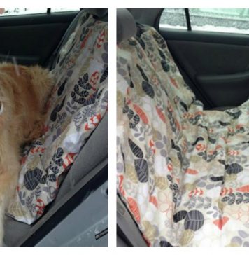 Dog Car Hammock Free Sewing Pattern