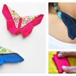 Fabric Origami Butterfly Free Sewing Pattern