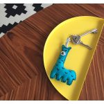 Felt Llama Keychain Free Sewing Pattern with Template