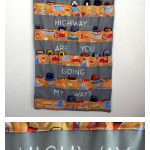 Hanging Toy Car Garage Free Sewing Pattern