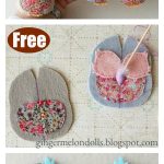 Little Bird Keychain Free Sewing Pattern