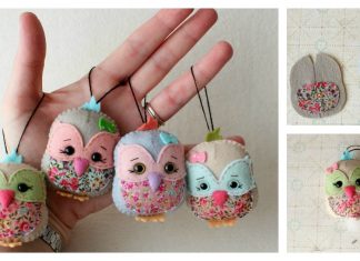 Little Bird Keychain Free Sewing Pattern