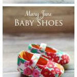Mary Jane Baby Shoes Free Sewing Pattern