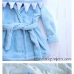Shark Baby Robe Free Sewing Pattern