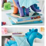 Soft Toy Dragon Free Sewing Pattern