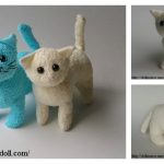 Stuffed Kitty Cat Free Sewing Pattern