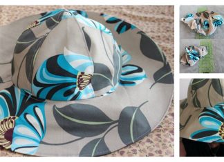 Sun Hat Free Sewing Pattern