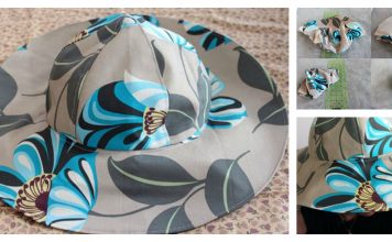 Sun Hat Free Sewing Pattern