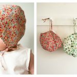 Baby Sun Bonnet Free Sewing Pattern