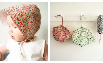 Baby Sun Bonnet Free Sewing Pattern