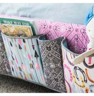 Bedside Pockets Organizer Free Sewing Pattern