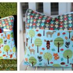 Camping Pocket Pillow Free Sewing Pattern