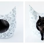 Cat Bed Free Sewing Pattern
