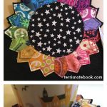 Color Wheel Coaster Free Sewing Pattern