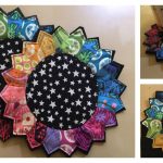 Color Wheel Coaster Free Sewing Pattern