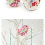 Fabric Birds Free Sewing Pattern