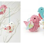 Fabric Birds Free Sewing Pattern