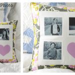 Patchwork Photo Pillow Free Sewing Pattern