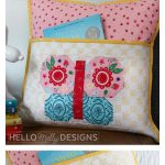 Quilted Butterfly Reading Pocket Pillow Free Sewing Pattern