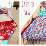 Simple Casserole Carrier Free Sewing Pattern