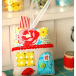 Fabric House Ornament Free Sewing Pattern