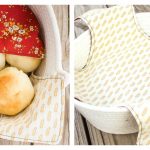 Fabric Napkin Bread Warmer Free Sewing Pattern