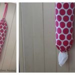 Grocery Bag Holder Free Sewing Pattern and Video Tutorial
