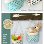 Half Round Hanging Basket Free Sewing Pattern