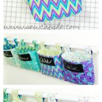 Hanging Storage Basket Free Sewing Pattern
