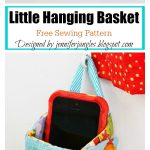 Little Hanging Basket Free Sewing Pattern