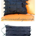 Batty Felt Pillow Free Sewing Pattern