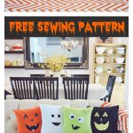 Cute Halloween Throw Pillow Free Sewing Pattern