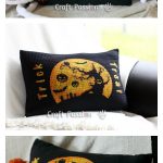 Halloween Throw Pillow Free Sewing Pattern